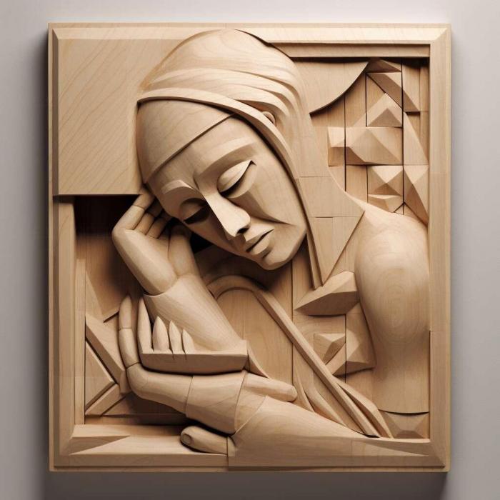 نموذج ثلاثي الأبعاد لآلة CNC 3D Art 